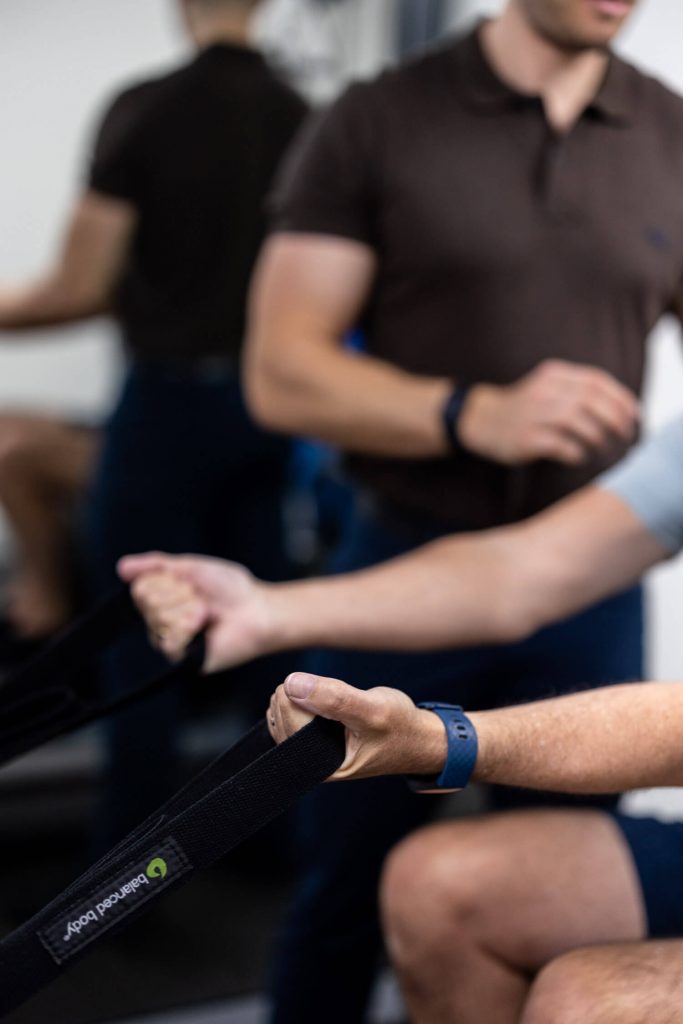 Clinical Pilates session with Chiropractor